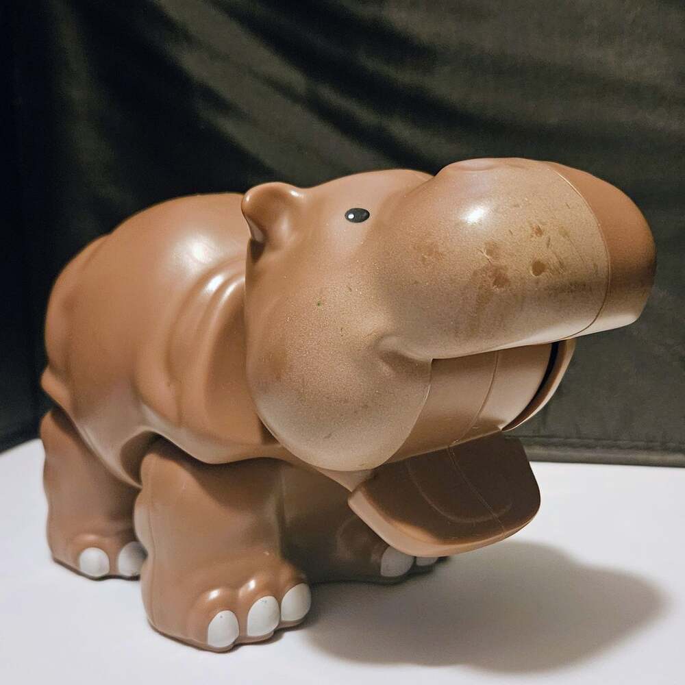 Fisher-Price Little People Sound-Making Hippopotamus Zoo Animal Figure